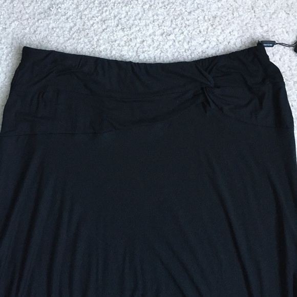 Daisy Fuentes Black Handkerchief Skirt size 1X - Picture 4 of 8